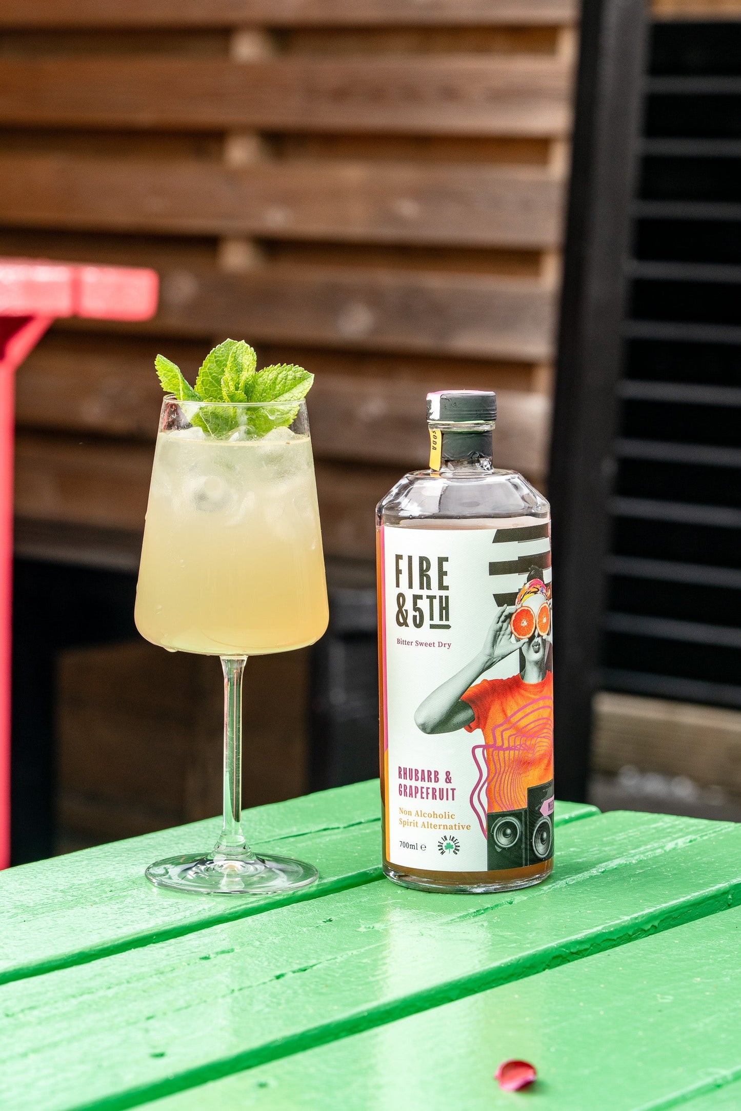 Rhubarb & Grapefruit Spritz